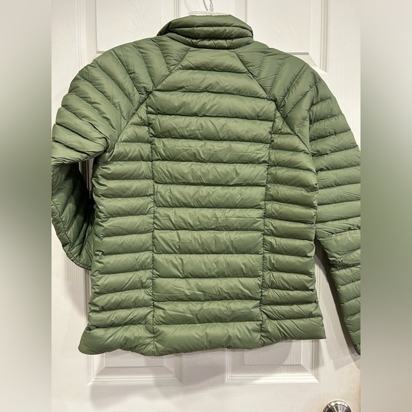 Patagonia Women’s Large Down Sweater Puffer Jacket Terrain Green NWT Puff Puffy - Picture 3 of 10